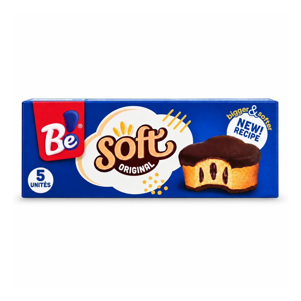 Prăjitură Be Soft multipack 5 x 40 g — imaginea 3