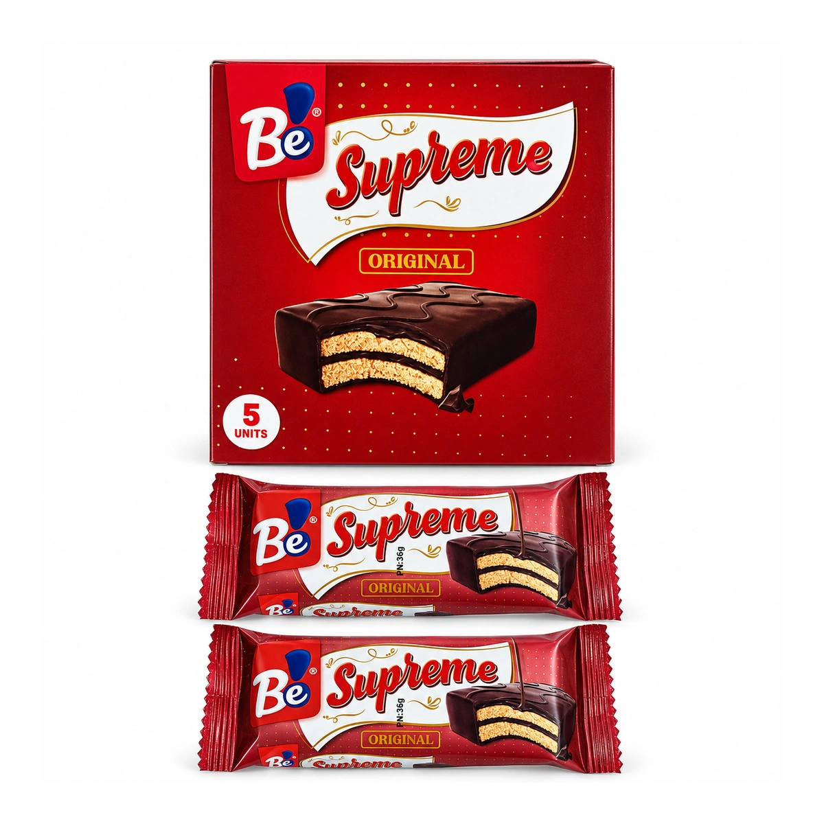 Prăjitură Be Supreme multipack 5 x 36 g