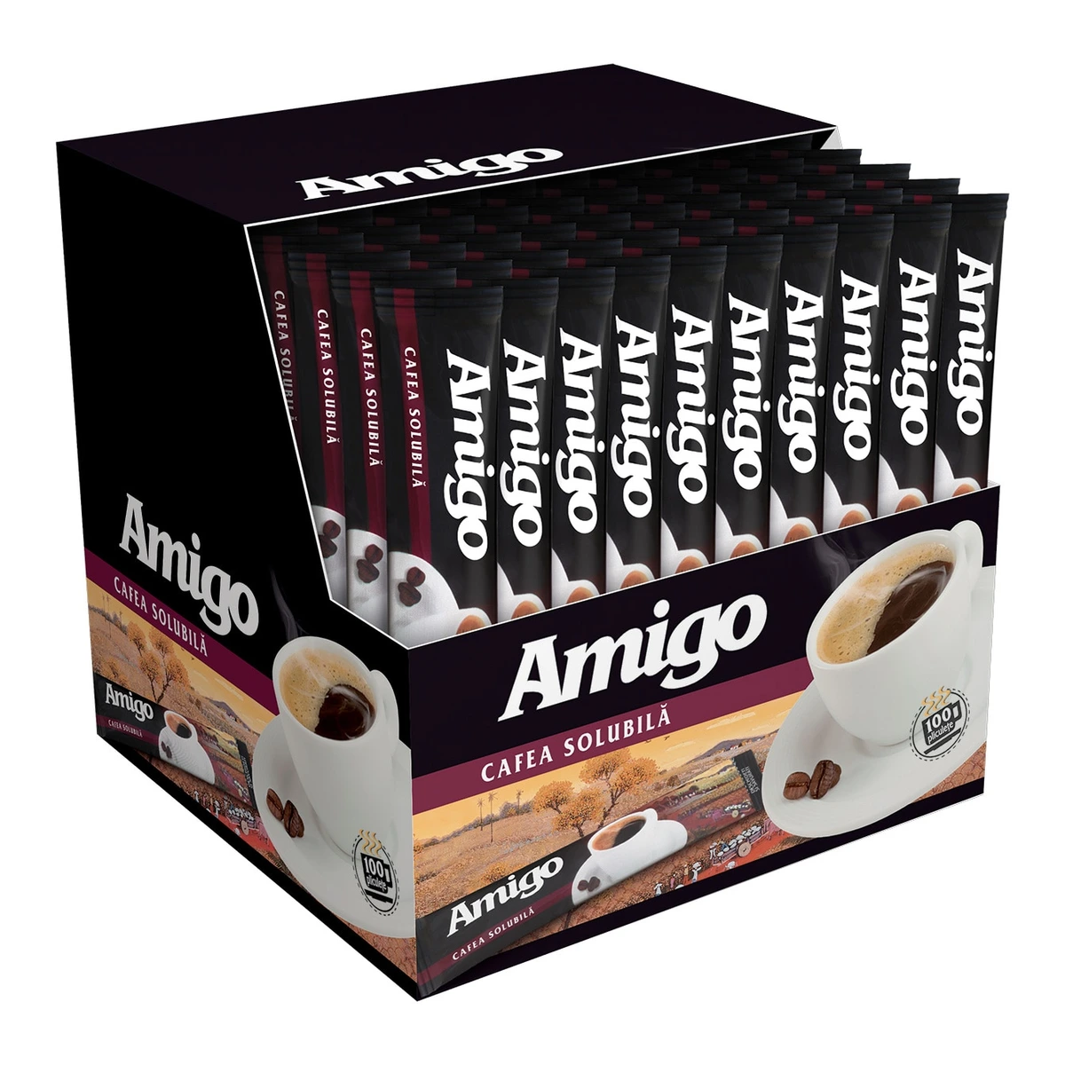 Cafea instant Amigo, plic 1,8 g